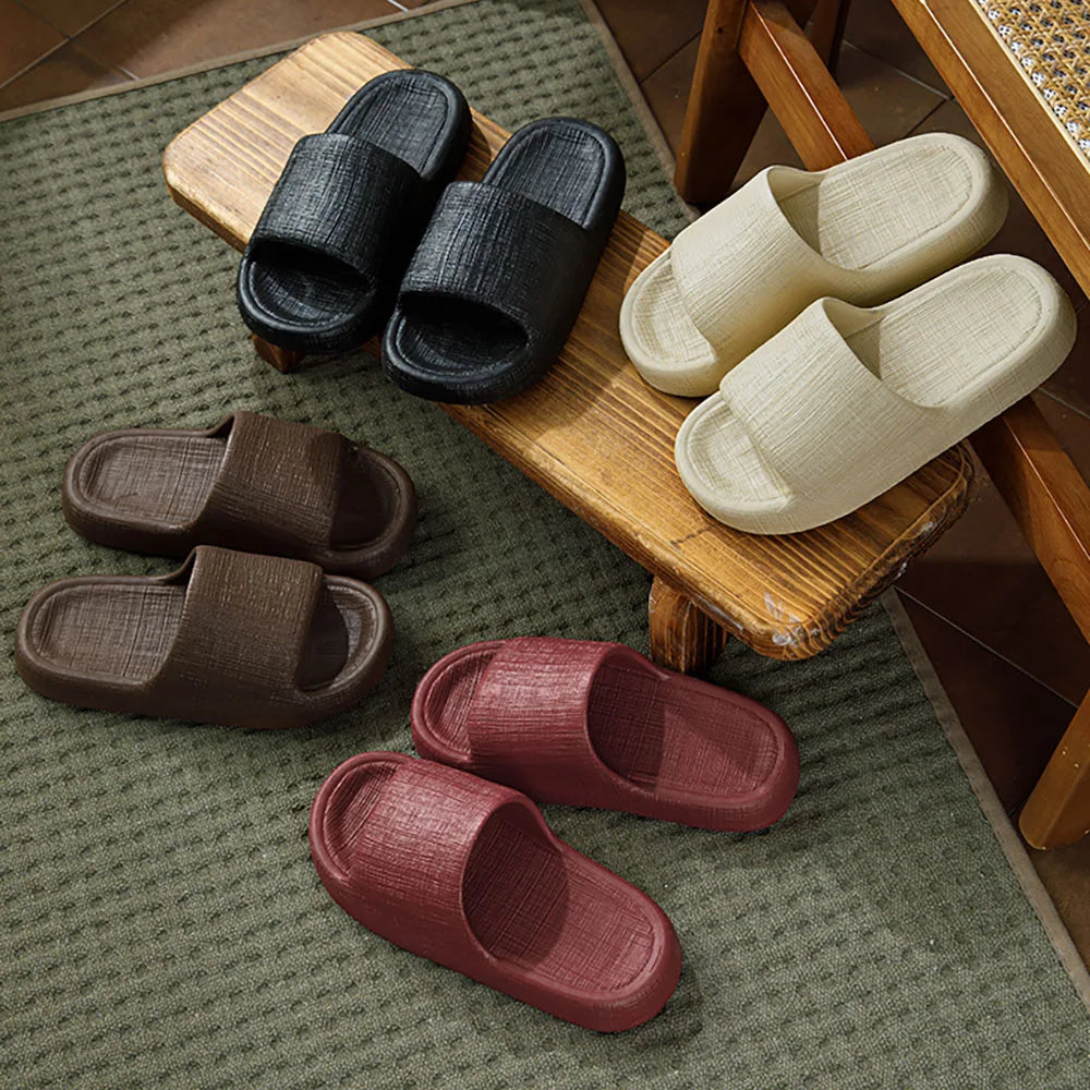 ZHIDA Cloud Slippers For Men Flip Flops Beach Sandals Male Slipper Bathroom Non-Slip Slides Men Women Slipper Indoor House Shoes