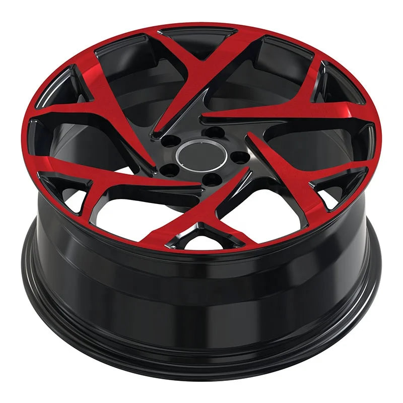 6061-T6 Aluminum Alloy Car Rim Custom Forged Car Alloy Wheels With 24 Inch PCD 5*112 5*120 5*114.3