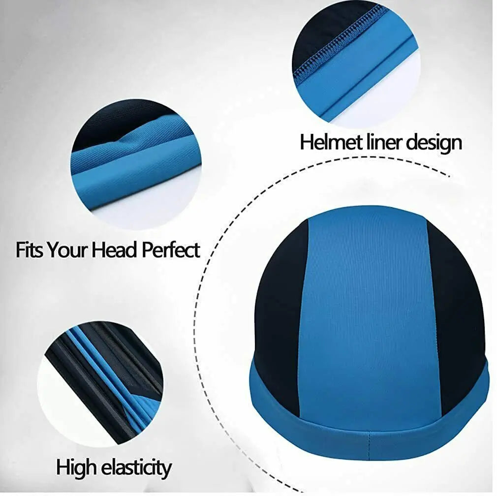 Skull Caps Soft Lightweight Beanie Hats Moisture Wicking Stretchy Breathable Helmet Liner for Men Women