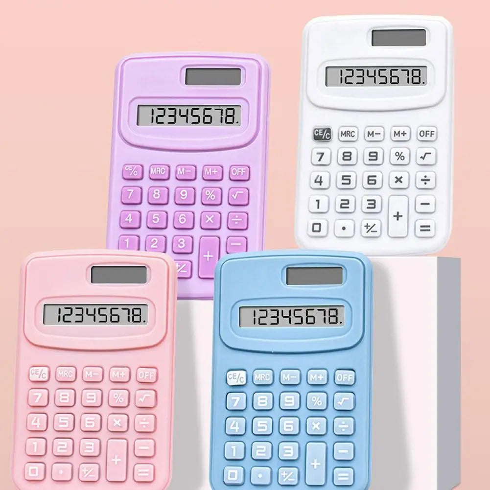 Portable Small Calculator Large LCD Display Calculator Standard Function Calculator For Home Basic Desktop Office