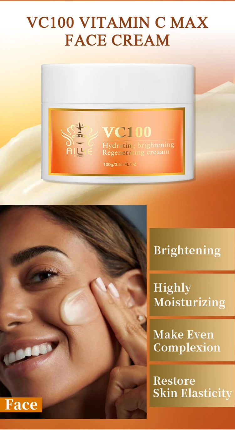 AILKE Vitamin C Whitening Kit For Women, Even Skin Tone, Clean Skin, Moisturizing, Anti Wrinkle & Aging, Glow Skin Set