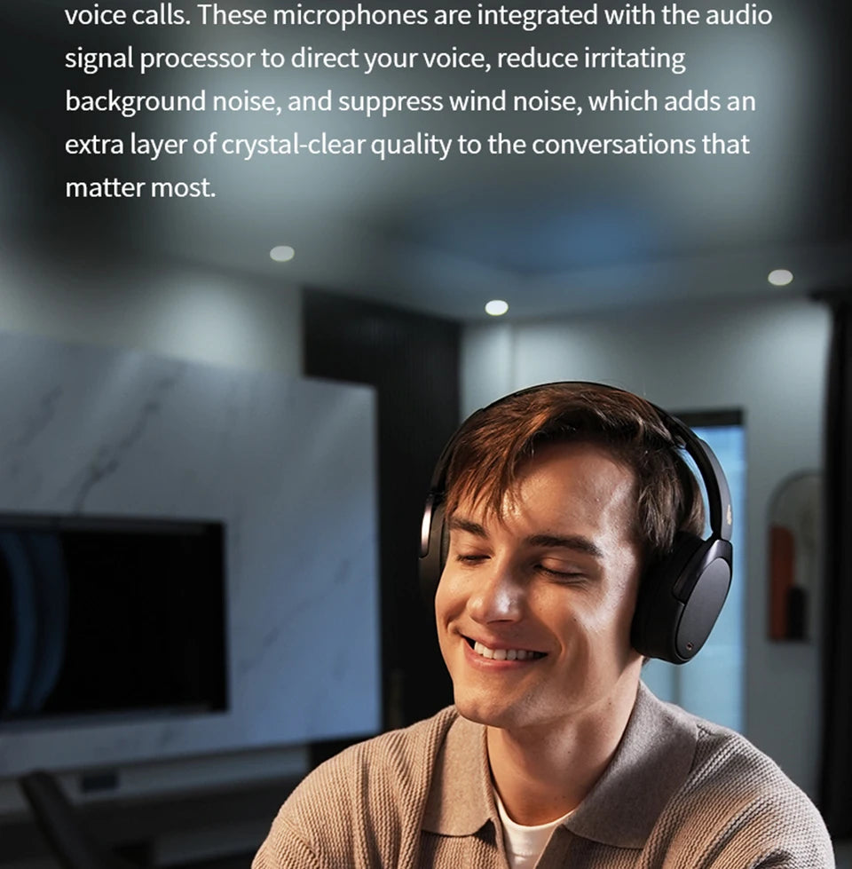 Edifier WH950NB Active Noise Cancelling Wireless Headphones Hi-Res Wireless Audio Dual Device Connection Bluetooth 5.3 Headset