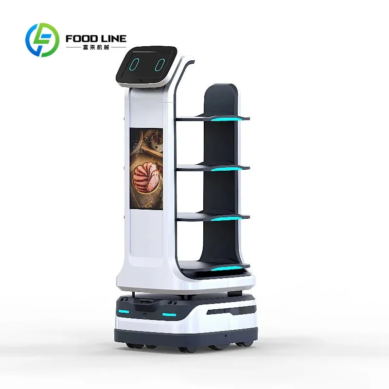 Intelligent Restaurant Delivery Robot Factory Shopping Mall Welcome Autonomous navigation, contactless delivery Customized