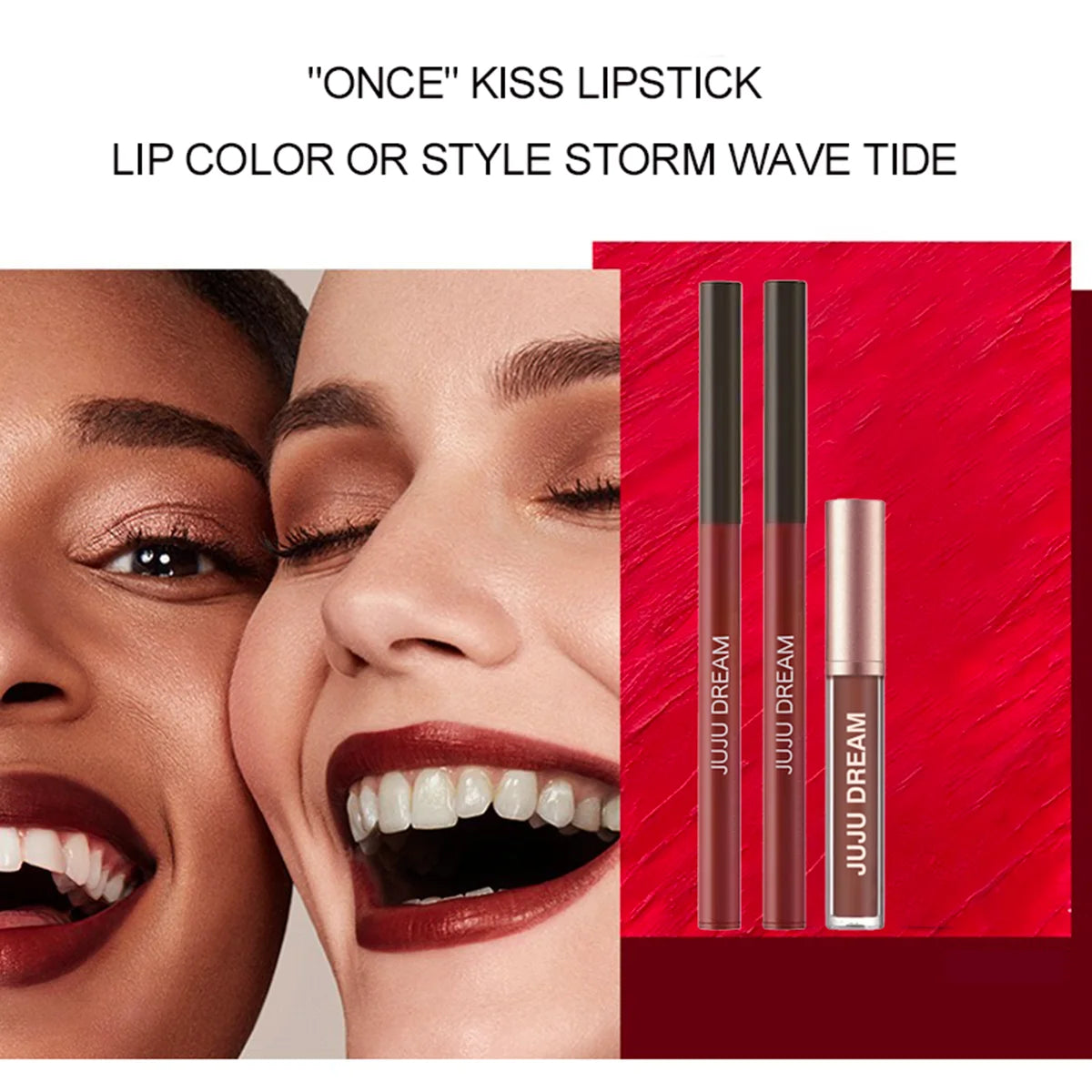 Waterproof Lip Liner & Gloss Set – High Pigment, Long-Lasting, DIY Lip Looks, Unisex, Certified, Smooth & Non-Irritating