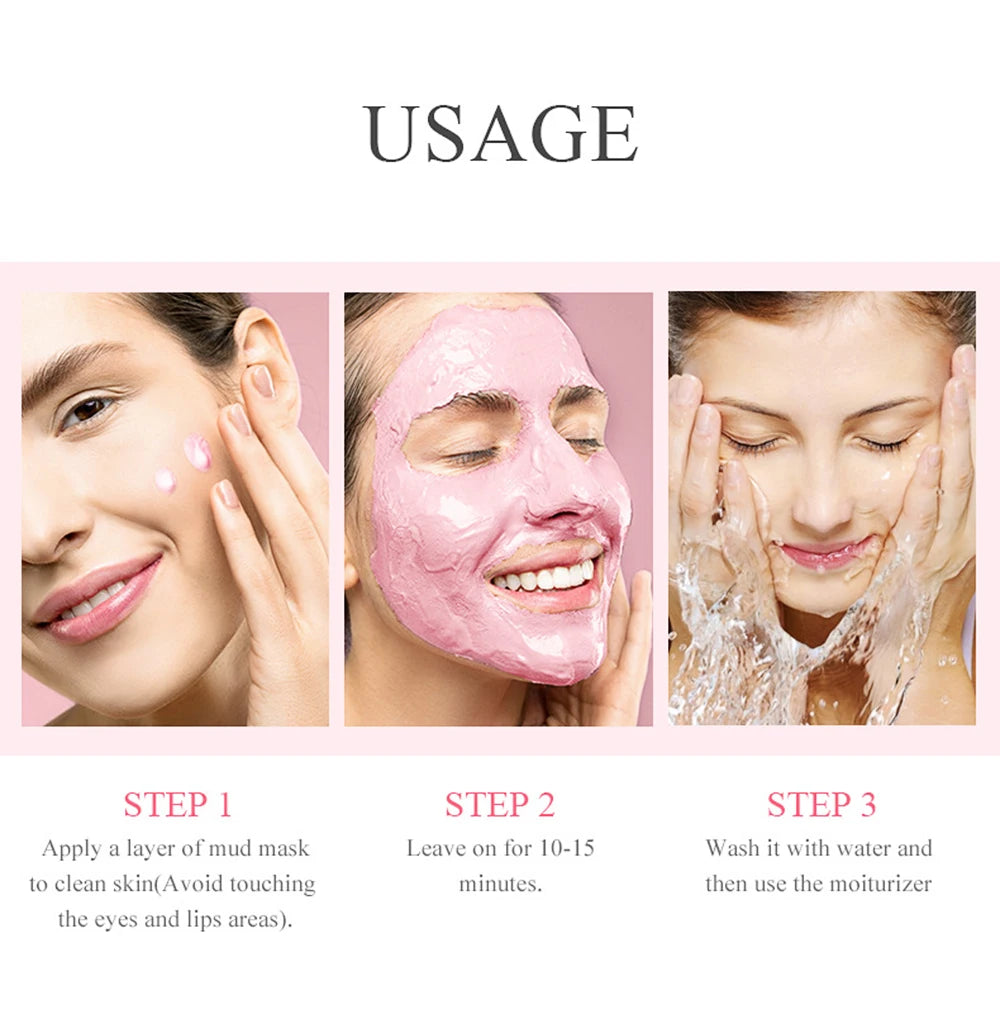 LAIKOU Sakura Facial Cleansing Skincare Set Moisturize Beauty Health Eye Mask Lip Mask Korean Facial Care Products Kit