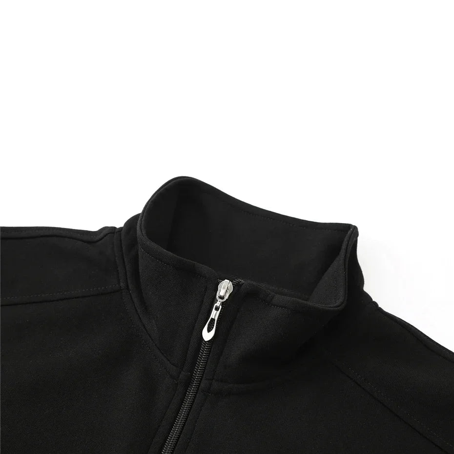 Extra Big Size Men's Spring Jacket Stand Collar Zip Up Coat Male Plus Large 10XL 12XL Loose Casual Fashion Work Wear Outerwear