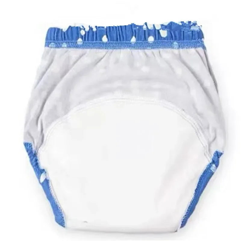 5PC Waterproof Reusable Cotton Baby Training Pants Infant Shorts Underwear Cloth Baby Diaper Nappies Panties Nappy Changing