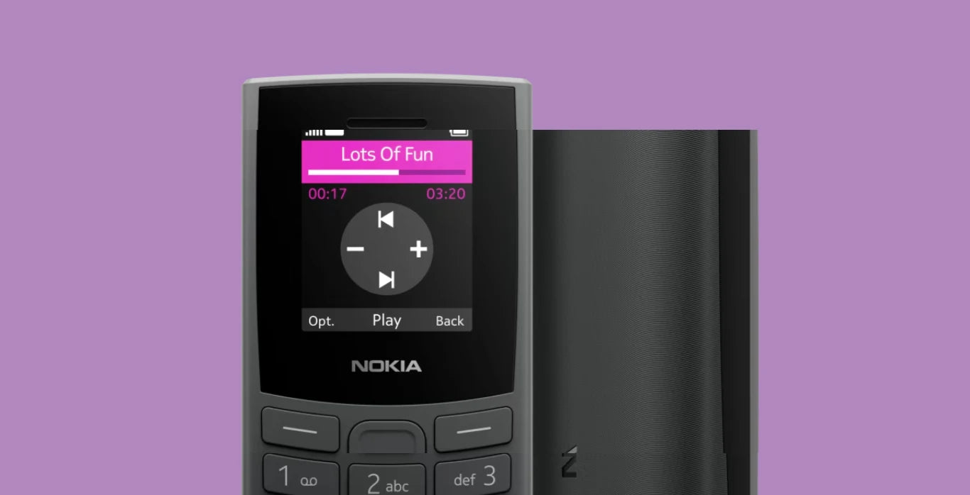 New Nokia 105 4G 2023 Feature Phone Dual SIM 1.8 Inch Bluetooth 5.0 1450mAh Long Standby Time Flashlight FM Radio Call Recording