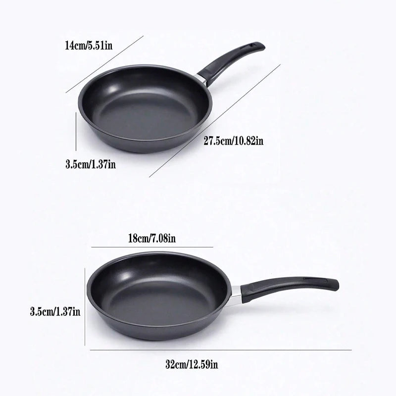Kitchen Breakfast Frying Pan, Can Also Fry Steak, Chicken Cutlet, Etc., Compatible With Gas Stove And Induction Cooker