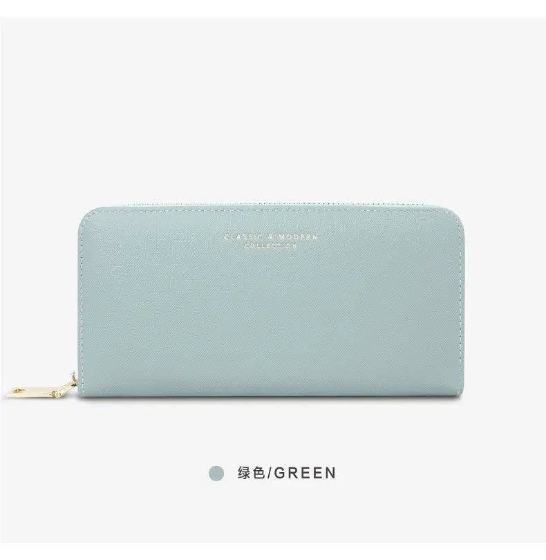 Women Wallet Fashion Purses for Woman Women's Long Style Simple Man Wallets Coin Purse Card Bag Woman's Bags Holders Luggage