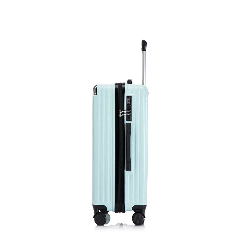 Large Capacity Medium Travel Luggage Bag 20-26 Inch Rolling Bag with Cup Holder And Phone Stand for Easy Carry-On Travel