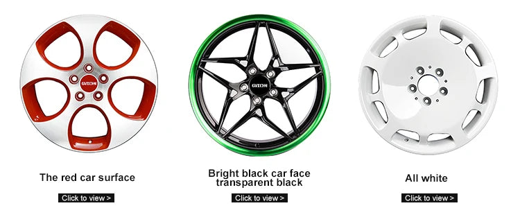 6061-T6 Aluminum Alloy Car Rim Custom Forged Car Alloy Wheels With 24 Inch PCD 5*112 5*120 5*114.3
