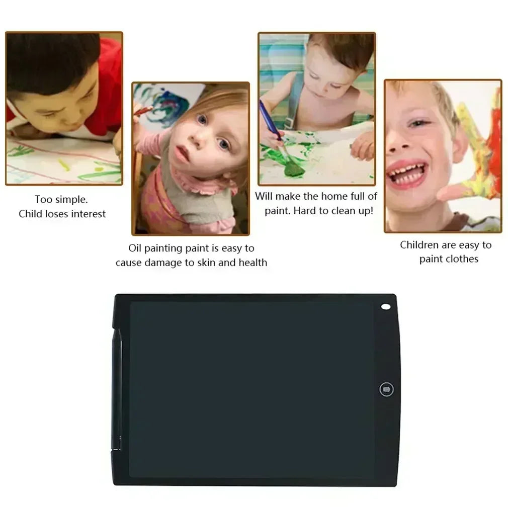 8.5/10/12/16 in LCD Drawing Board Writing Tablet Digit Magic Blackboard Art Painting Tool Kids Toys Brain Game Child's Gift