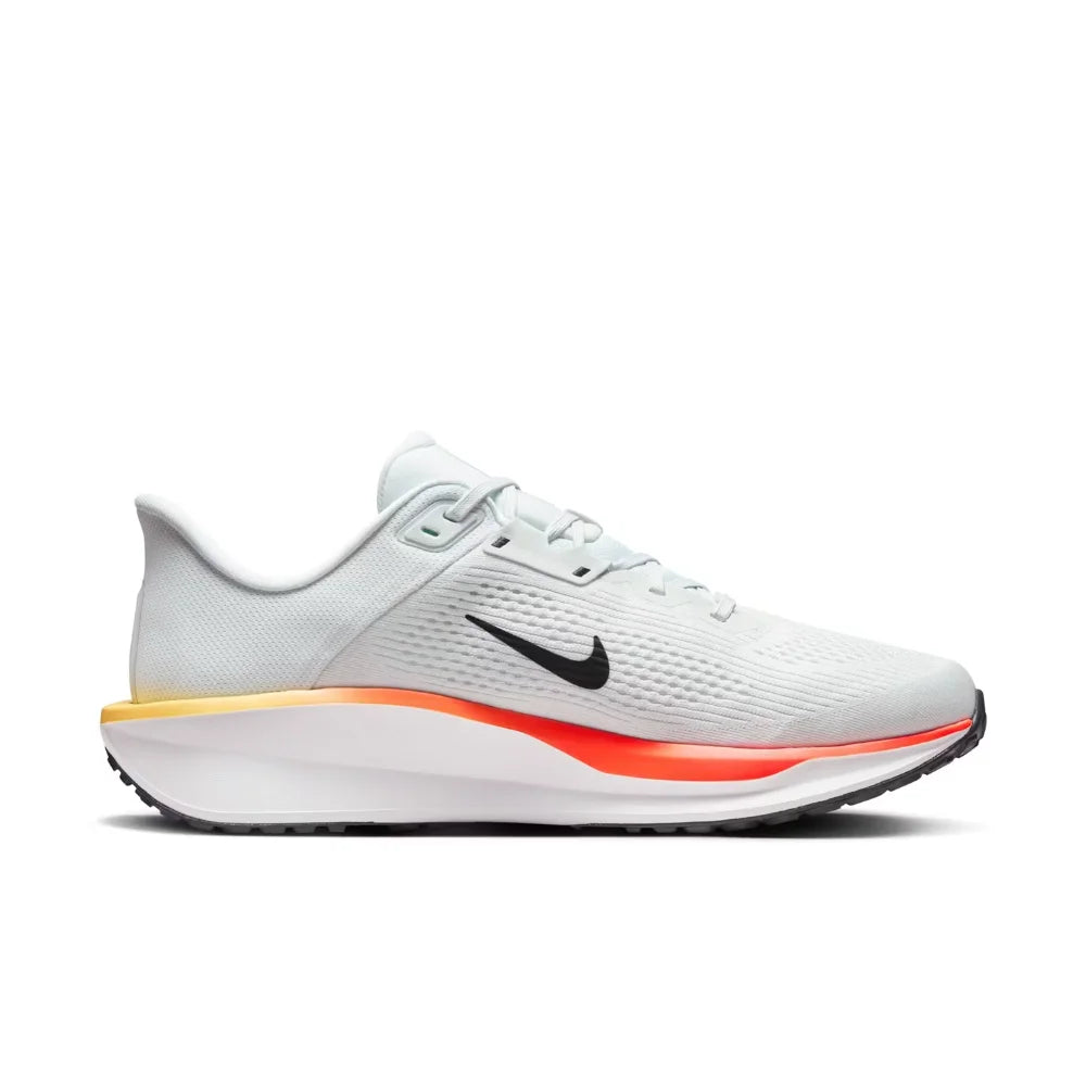 NikeQuest6 Minimalist, Stylish, Comfortable, Versatile, Premium Soft Low-Top Running Shoes Men's White/Black  FD6033-110