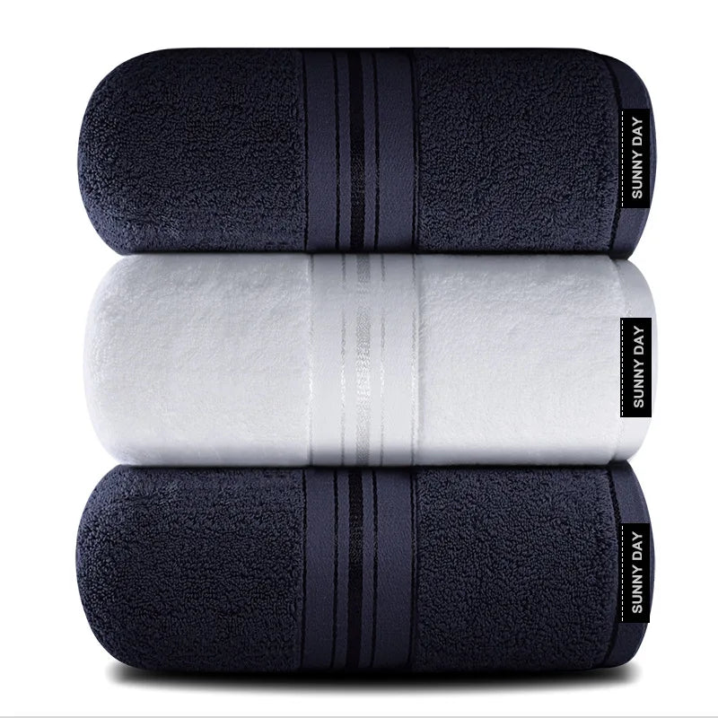 100% cotton thickened set absorbent adult bath towel super absorbent soft skin-friendly face wash bathroom face towel