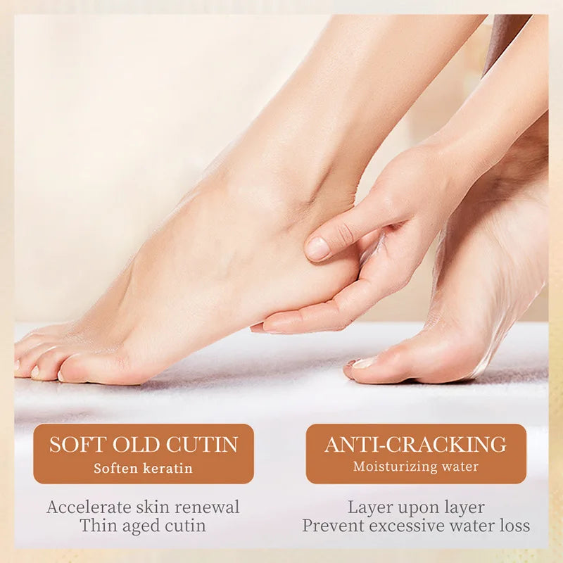 3pcs SADOER Anti Crack Hand Foot Cream Anti-Drying Heel Cracked Repair Feet Mask Removal Dead Skin Moisturizing Feet Care