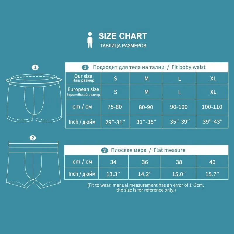 Men Boxers Shorts Underwear Men Home Underpants Printed Men Boxer Cuecas Cotton Soft Male Panties Homme Underwear Men
