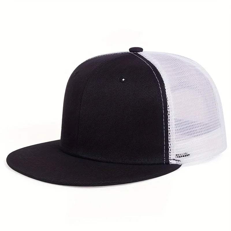 Fashion Baseball Cap Blank Mesh Camouflage Solid Color Hip Hop Hat Outdoor Sports Visor Snapback Hats Trucker Caps