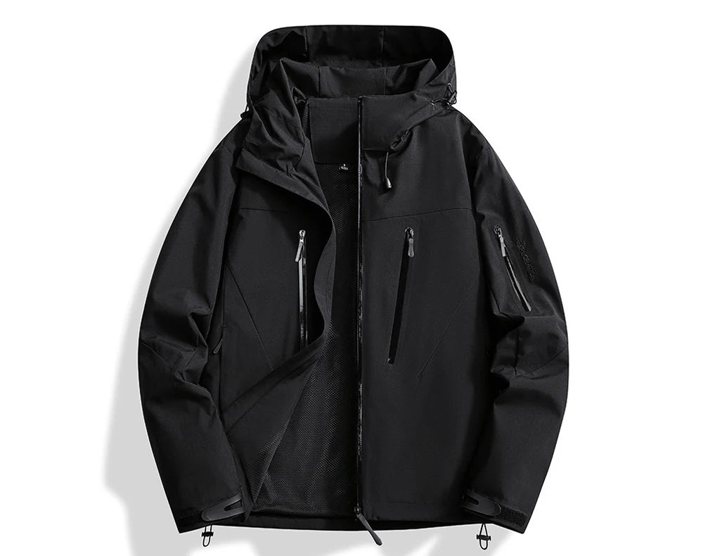 Spring Autumn Men's Climbing Waterproof Jackets Outdoor Men Hiking Rain Coats Men Sports Breathable Windbreaker Jacket Clothing