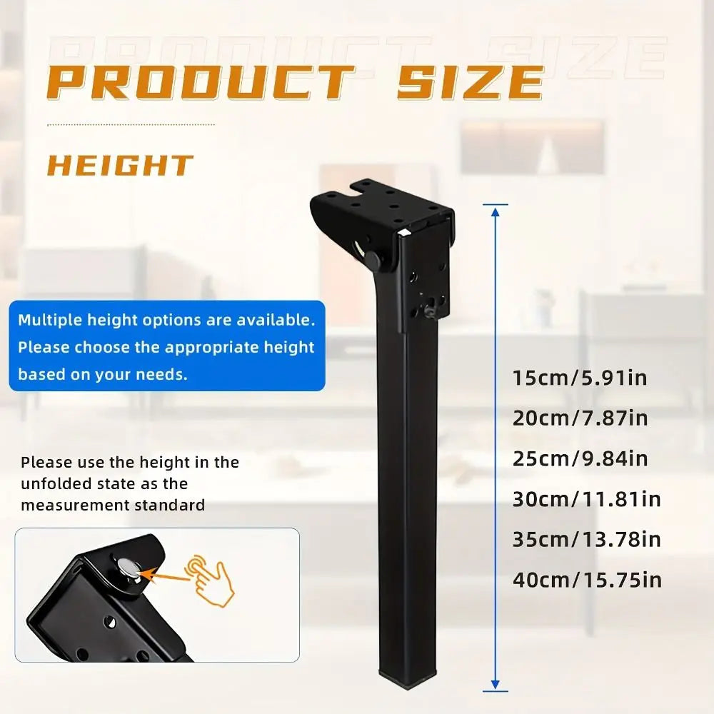Prevent Friction Metal Furniture Feet Furniture Leg Removable Metal Legs Durable Multi-purpose Cabinet Foot Positioning Tool