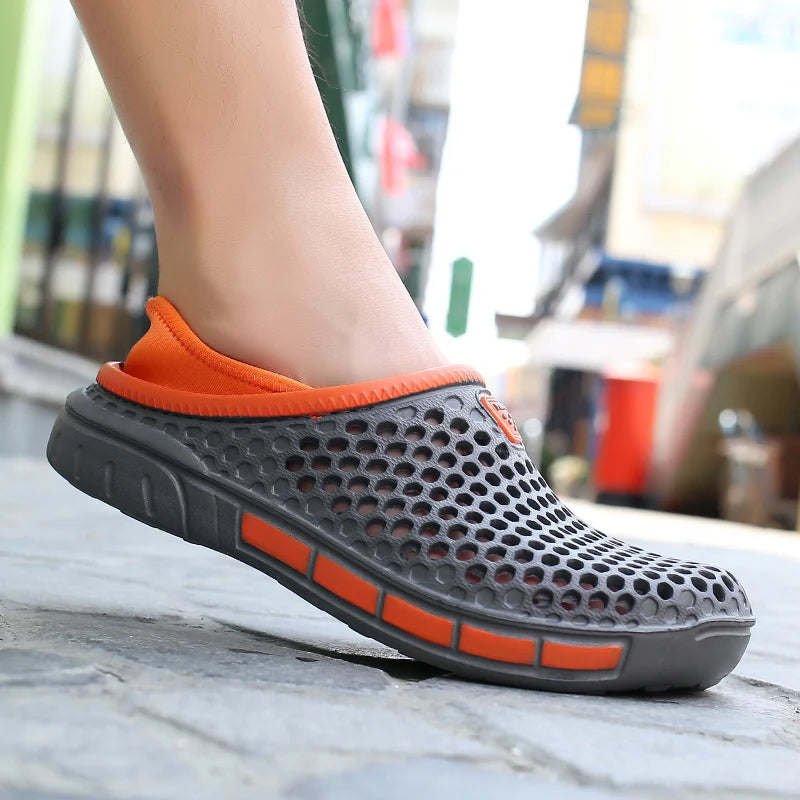 Plus size 47 Designer Summer Men's Sandals Outdoor Garden Men's Shoes Flat casual shoes Beach slippers Fashion slippers