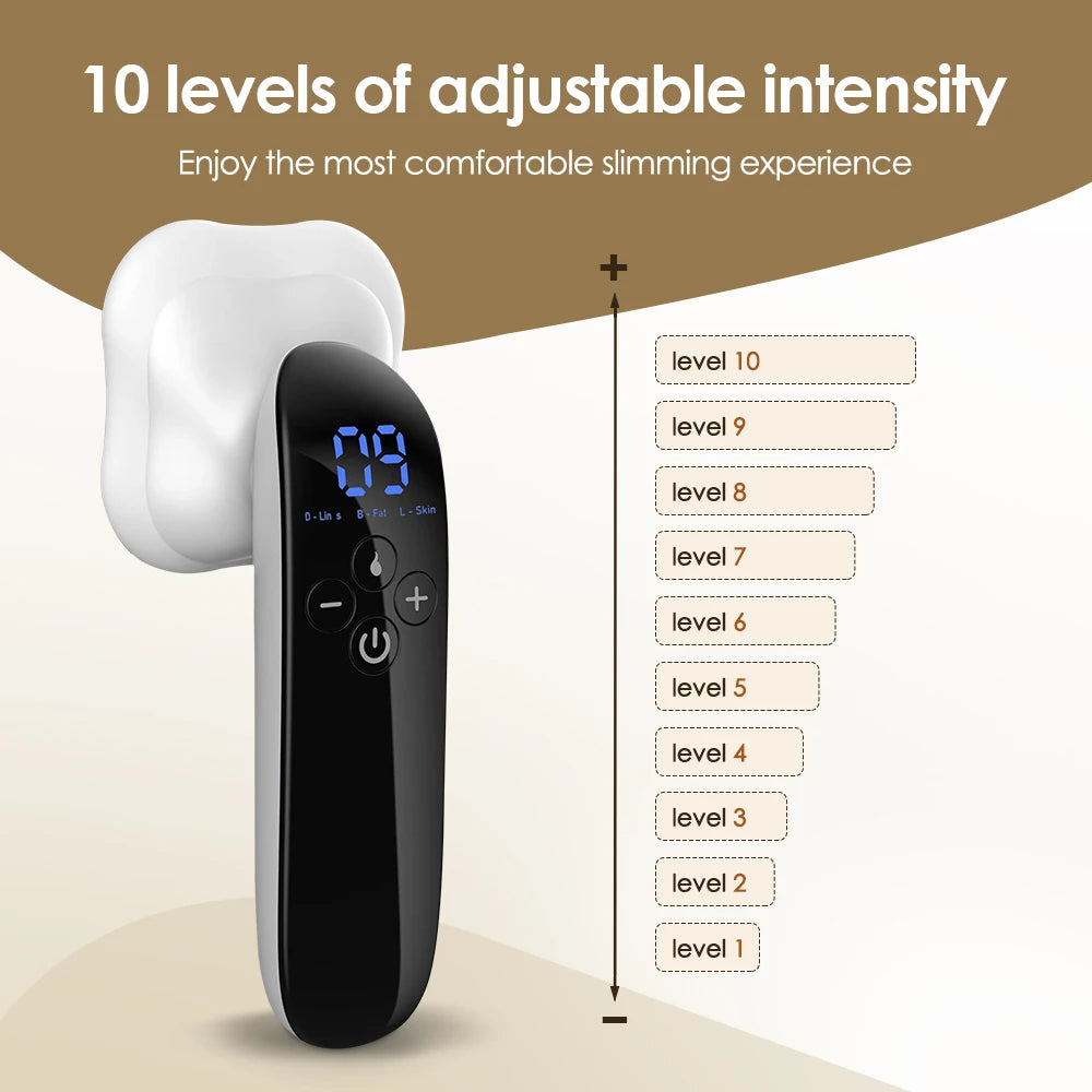 4 Modes Cellulite Massager Body Sculpting Machine Electric Fat Burner Body Slimming Weight Loss Skin Lifting Beauty Care Device