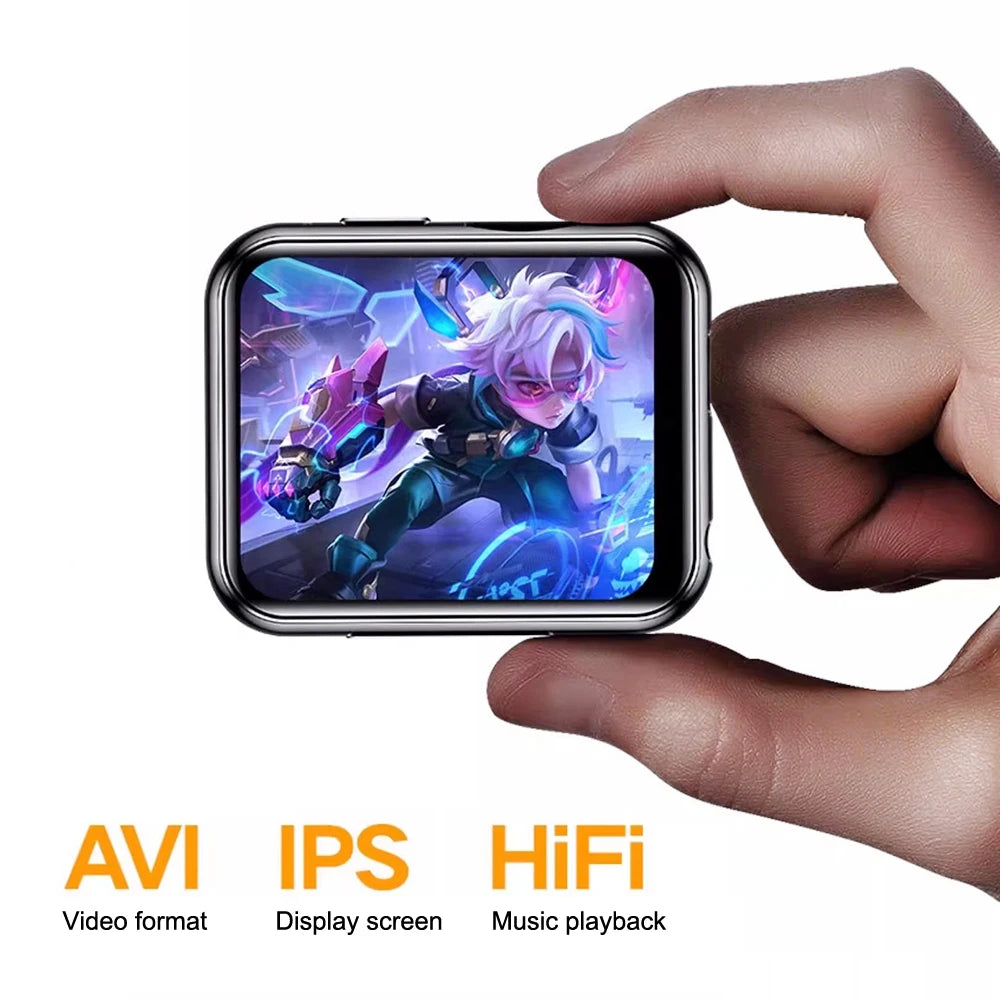 MP3 Music Player with Bluetooth High Resolution Walkman MP4 Full Touch Screen Built-in Speaker Video Playe FM/E-book плееры