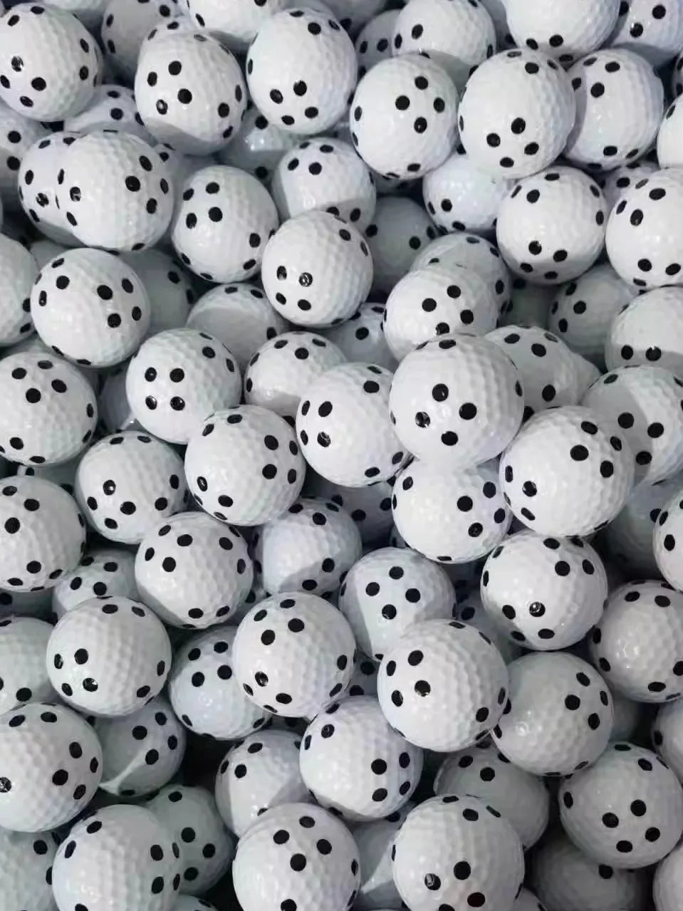 KGOLF Golf Simulator Special Ball Bla Dot Golf Ball Profional Distance Double Layer Structure Sports Fitn Fans Supplies