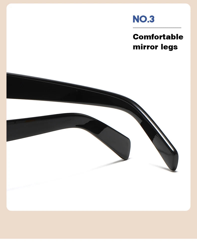 OEC CPO Vintage Rectangle Sunglasses Women Punk Small Frame Sun Glasses MenTrends Square Glasses UV400 Shades Fashion Eyewear
