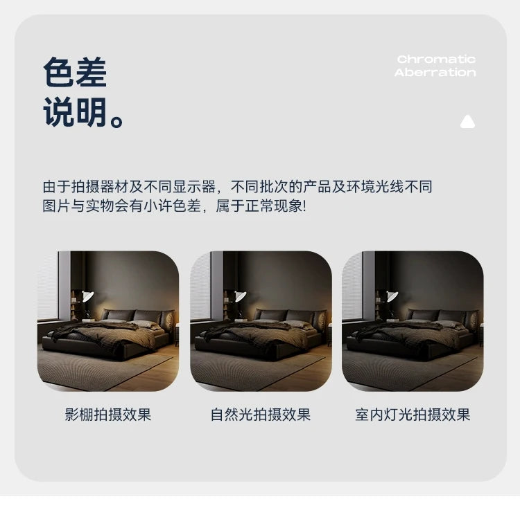 Luxury Modern Bed Sofa Frame Floor Sleeping Platform Bedroom Massage Bed Leather Safe Letto Matrimoniale Lounge Suite Furniture