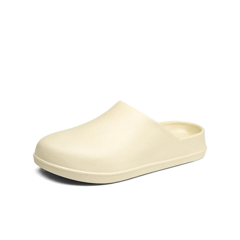Men's Slippers Couples Garden Clog Women Water Proof Chef Casual Shoe Comfortable Outdoor Sandal for Pet Workers