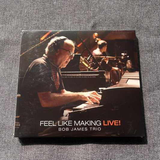 Jazz Bob James Trio Music CD Feel Like Making LIVE Album Avalabop Music Record Cosplay Walkman Car Soundtracks Box Party Music