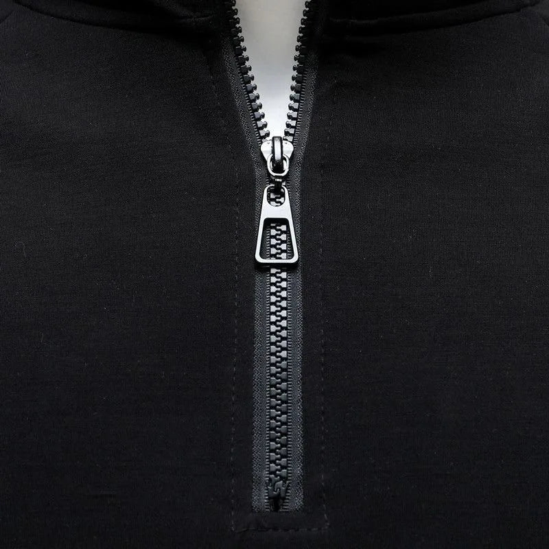 Spring and Autumn New Fashion Trend American Retro Sports Pullover Men's Casual Relaxed Breathable Large Size High-Grade Coat