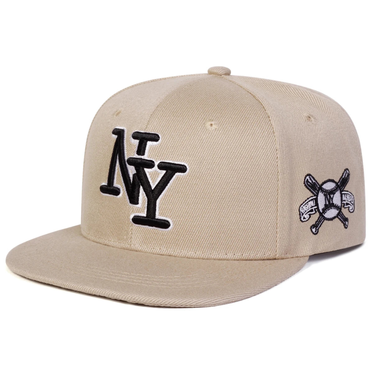 Unisex NY Letter Embroidery Hip-hop Hats Spring and Autumn Outdoor Adjustable Casual Baseball Caps Sunscreen Hat Sports Cap