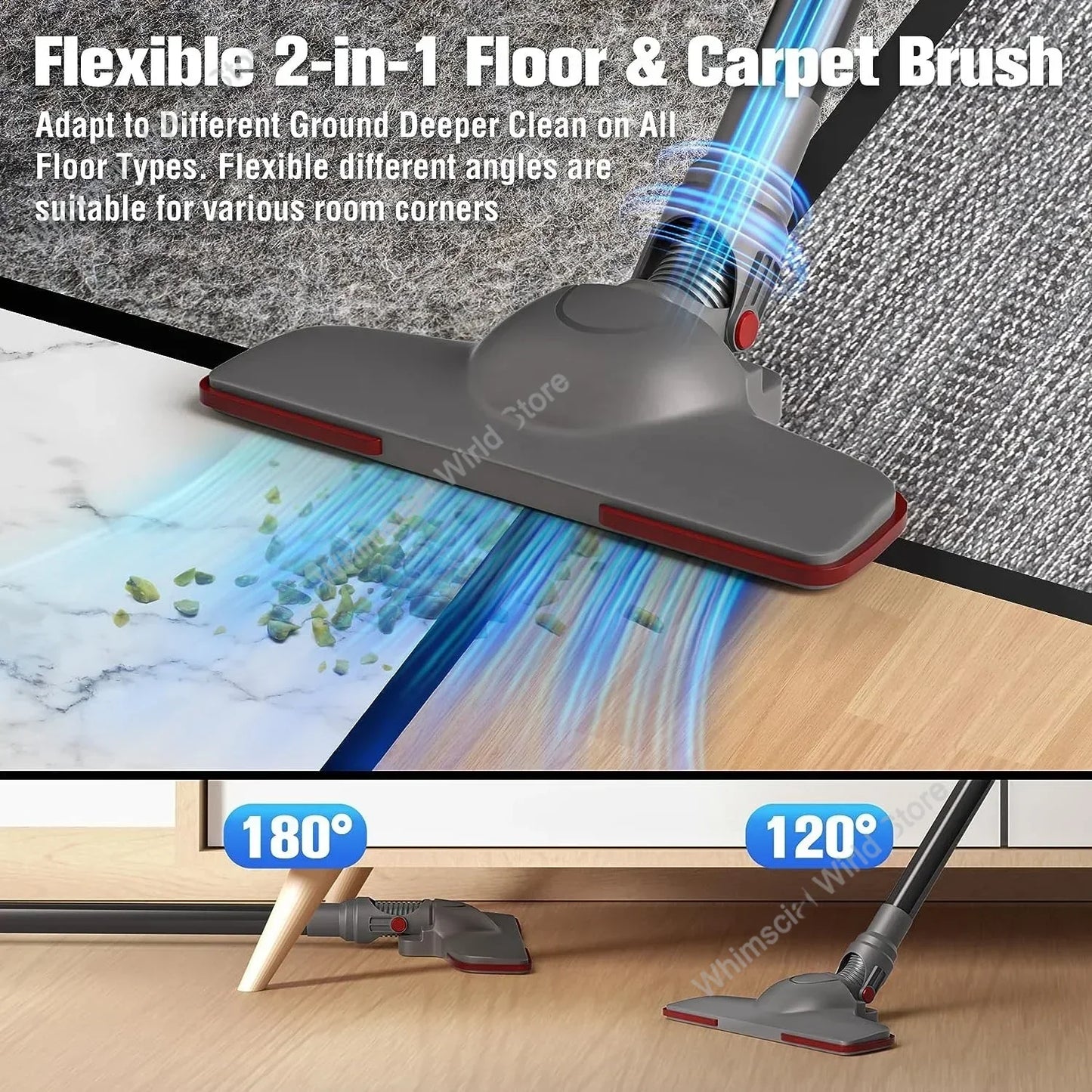 Handheld Cordless Wireless Vacuum Cleaner 600W Power Home portable Carpet Car Cleaning Machine Wired Cordless Vacuum Cleaner