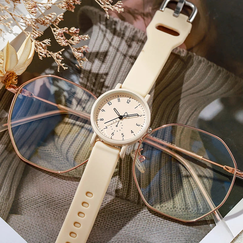 Women's Watch Fashion Simple Quartz Watch Student Sports Watch