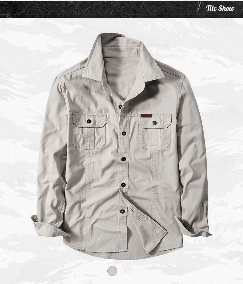 Men's Spring Tactical Soldiers Combat Long Sleeve Shirt Male Autumn Breathable Sport Tops Long Sleeve Slim Fit Shirts Size M-6XL