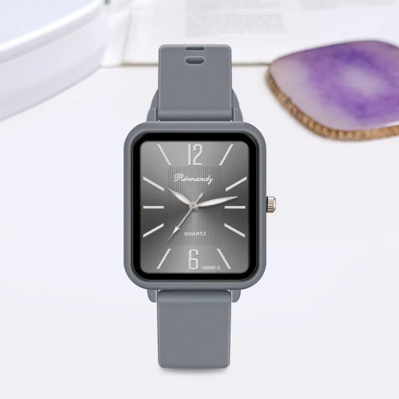 Fashion Women Watch Silicone Quartz Watches for Women Clock Christmas Gift Valentine's Day Ladies WWristwatches Reloj Mujer