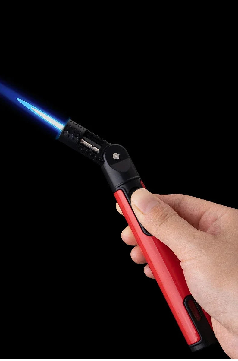 Mini Cordless Torch Blow Torch Pen Shaped Gas Soldering Iron Gun Welding Tool Soldering Iron Flamethrower Butane Torch Gun