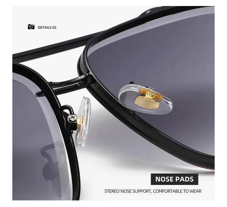 Square Sunglasses Men Metail Frame Glasses Resin Lens Male Sun Glasses Driving Travel Outdoor Eyewears Oculos De Sol UV400