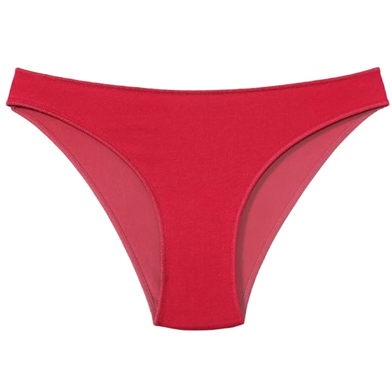 Meet'r Comfortable Cotton Underwear for Women Breathable Low Waist Panties, Seamless Lingerie Oversize Yoga Shorts