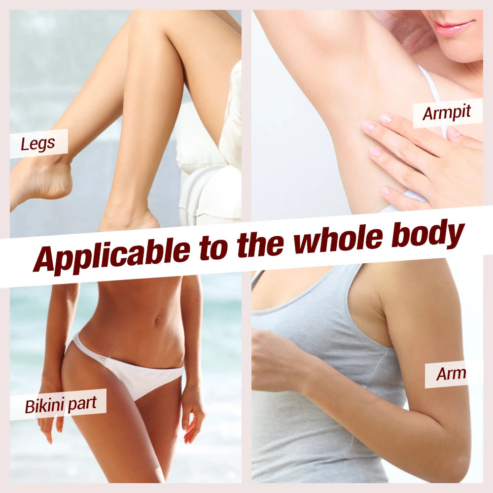 3 in 1 Hair Removal Machine Painless Epilator Women's Electric Shaver Bikini Private Parts Armpit Whole Body Shaving Depilation