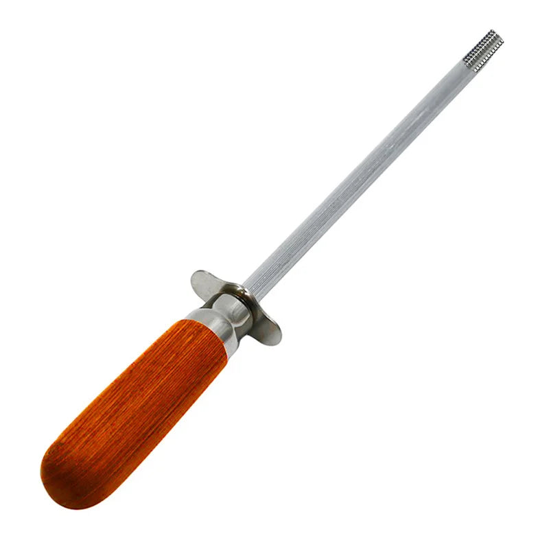 Professional Chef Blade Sharpener Rod Diamond Sharpening Stick Honing Steel For Kitchen Blade Stainless Steel Blade