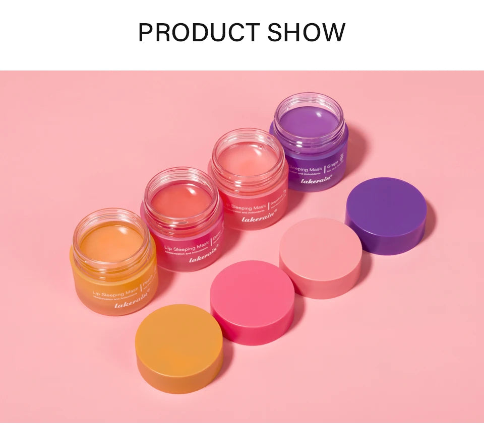 Lip Sleeping Mask Nourishing Overnight Lip Treatment Vitamin C Moisturizer Butter Hydrating Dry Flaky Lips Skin Care