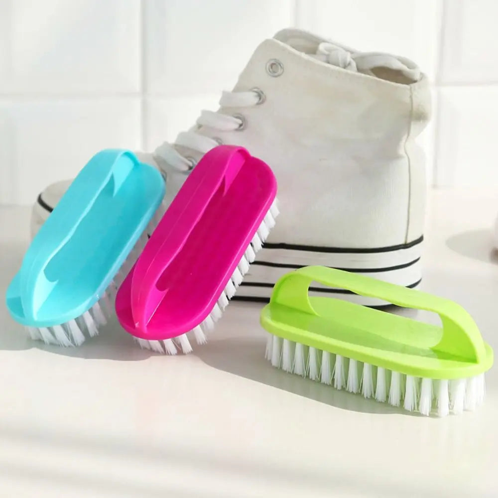Soft Bristle Plastic Shoe Brush Multi-functional Scrubbing Clothes Brush Laundry Brush Decontamination Laundry Brush