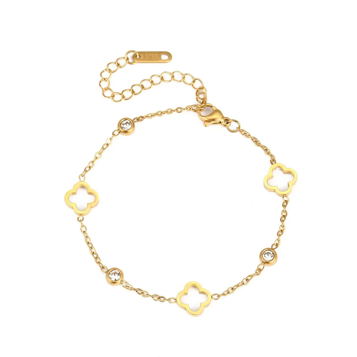 2pcs Women's Stainless Steel Bracelet Fashion Simple Design for Valentine's Day Mother's Day Gift