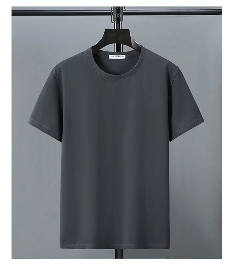 Big Size 10XL 12XL T-shirt Summer T Shirt Men Short Sleeve Cotton Tshirt Casual O-neck Tops Tees Male Bear Print Shirt Crewneck