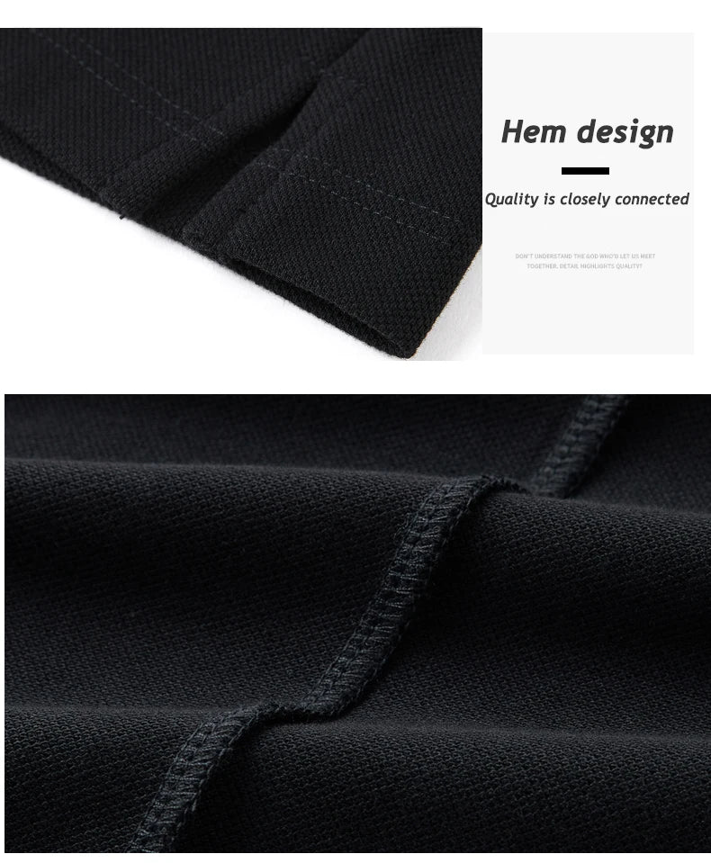 Men Plus Size Polo Shirt Oversized 6XL 7XL Summer Short Sleeve T Shirts Black Loose Male Shirt Male Clothing Ropa Para Hombre