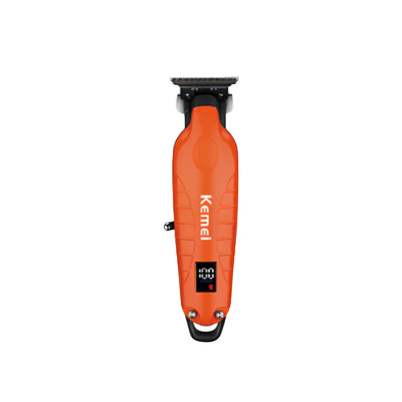 Kemei Km-2293 Barber Cordless Hair Trimmer 0mm Zero Gapped Carving Hair Clipper Professional Electric Finish Cutting Machine