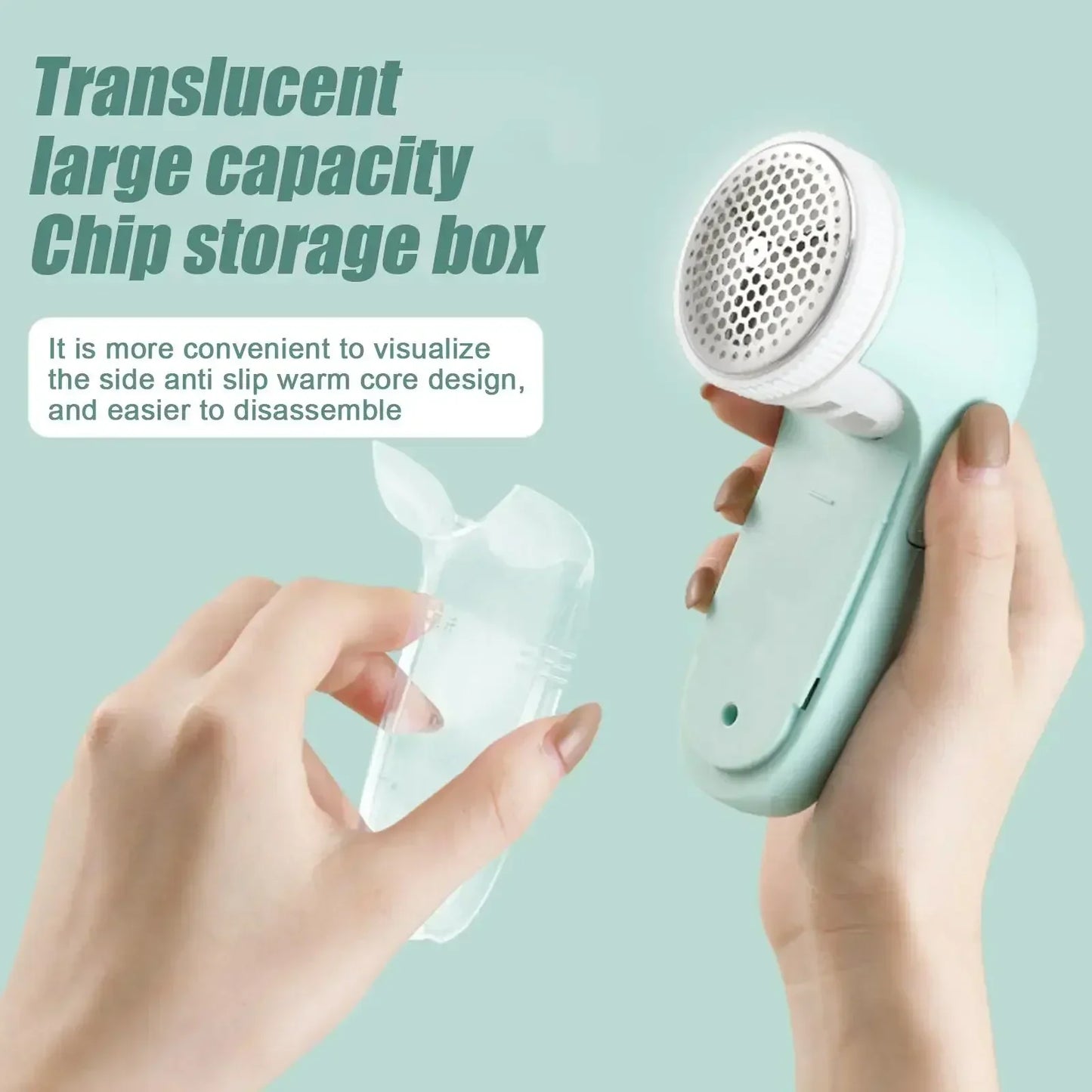 Pet Hair Remover, Electric Lint Remover for Clothes, Fast & Reusable, Portable Fur Removal Brush for Cat Dog, Home Travel Use